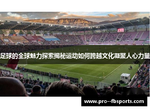 足球的全球魅力探索揭秘运动如何跨越文化凝聚人心力量